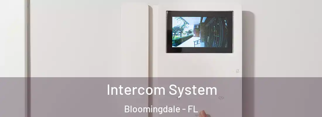  Intercom System Bloomingdale - FL